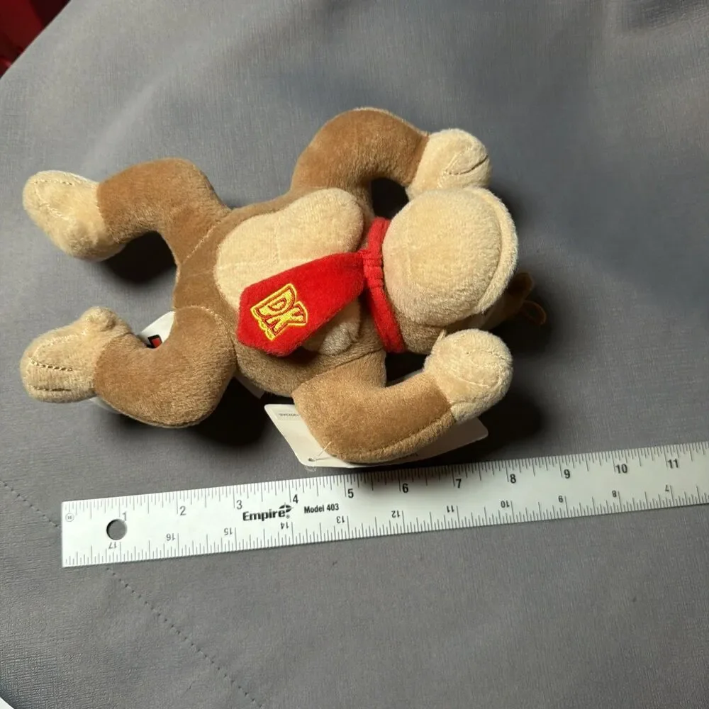 Donkey Kong 8” Plush Super Mario Good Stuff 2022 with Tag Nintendo Toy-M